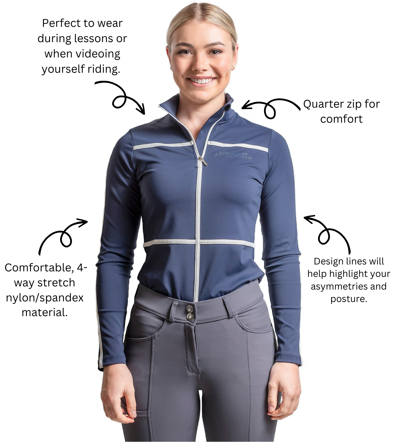 Equestrian Biomechanics Baselayer